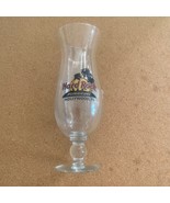 Hard Rock Cafe Hollywood Fl HURRICANE DRINK GLASS 9.5&quot; Tall - £6.76 GBP