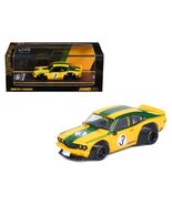 Inno64 - LBWK Mazda RX3 Savanna (Yellow/Green) - $466.05 MXN