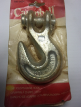 Campbell Grab Hook Carbon Steel 55 Grade BTC 5400lb Clevis 3/8" made in USA - $14.80