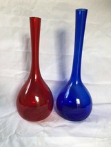 Coppia Di Gullaskruf Design bulb vases Design Arthur Percy - $133.32
