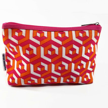 Clinique Cosmetic Makeup Bag Jonathan Adler Print Travel Limited Edition Case - $7.94