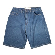 Authentic Jeanswear Mens Jean Shorts Loose Fit Denim 38&quot; Waist Casual Re... - £14.92 GBP