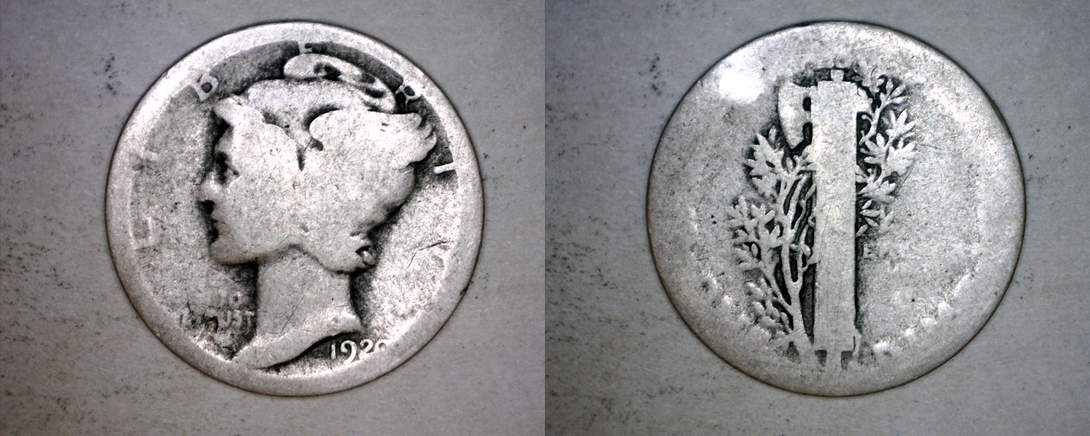 1920 Mercury Dime Silver - $4.49