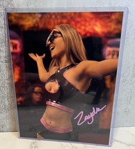 Zayda Steel SIGNED Photo &quot;The Real Deal&quot; Diva Wrestling Sunglass 8x10 - CVW WWE - £13.69 GBP