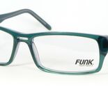 FUNK Royal MAX brngrn GREEN /OTHER EYEGLASSES GLASSES PLASTIC FRAME 55-1... - $177.13