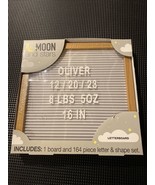 MOON AND STARS LETTERBOARD ANNOUNCEMENT BOARD AND 154 LETTER &amp; SHAPE SET... - $158.55 MXN