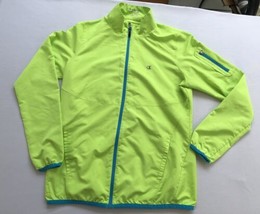 CHAMPION ELITE Lightweight Windbreaker Jacket Neon Green, Women&#39;s Size S - £10.99 GBP
