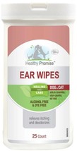 Four Paws Healthy Promise Dog And Cat Ear Wipes - 25 count - £11.80 GBP
