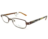 Vera Bradley Petite Eyeglasses Frames Ally Sittin in a Tree Brown 49-17-125 - £44.33 GBP