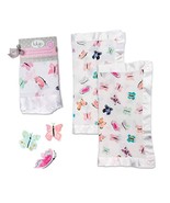 Baby Security Lovey Blankets| Unisex Softest Breathable Cotton Muslin Se... - $37.99