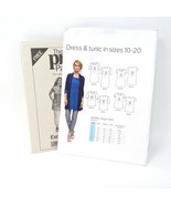 Prima Easy Sewing Pattern Dress and Tunic Sizes 10 - 20 Uncut FF - $12.19