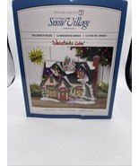 DEPARTMENT 56 THE GRINCH HOUSE Snow Village Christmas Lane 6011416 NIB - £157.24 GBP