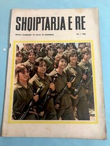 Old 9 Albania Shqiptarja E Re MAGAZINE-ENVER HOXHA-COMMUNISM TIME-1969-ILUSTRATE - £11.58 GBP