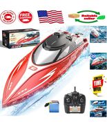 Rechargeable RC Boat - 20+ MPH, Low Battery Alarm, Perfect Gift for Kids... - $1,843.31 MXN