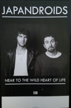 JAPANDROIDS &#39;Near To The Wild Heart of Life 11&quot; X 17&quot; Promo Poster, New - £5.44 GBP