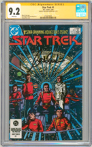 William Shatner SIGNED CGC SS 9.2 Star Trek #1 DC Kirk ~ George Perez Cover Art - $296.99