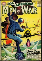 ALL-AMERICAN Men Of War #75 1959-DC COMICS-RUSS Heath Fn - £74.37 GBP
