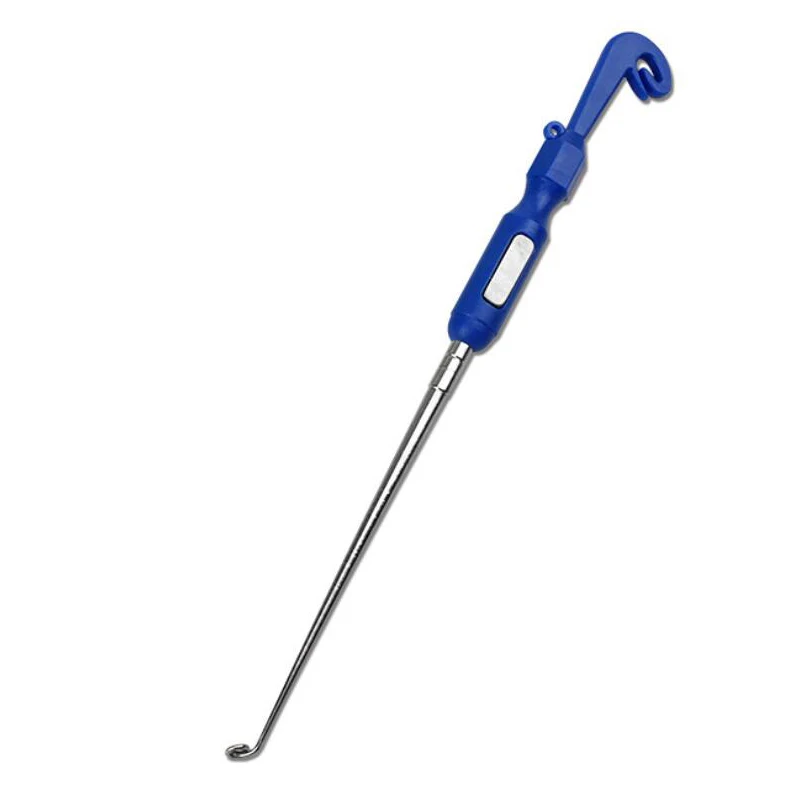 Quick Knot Tying Tools Fishhook Detacher+Carabiner Loop Tyer Hook Remove... - £46.96 GBP