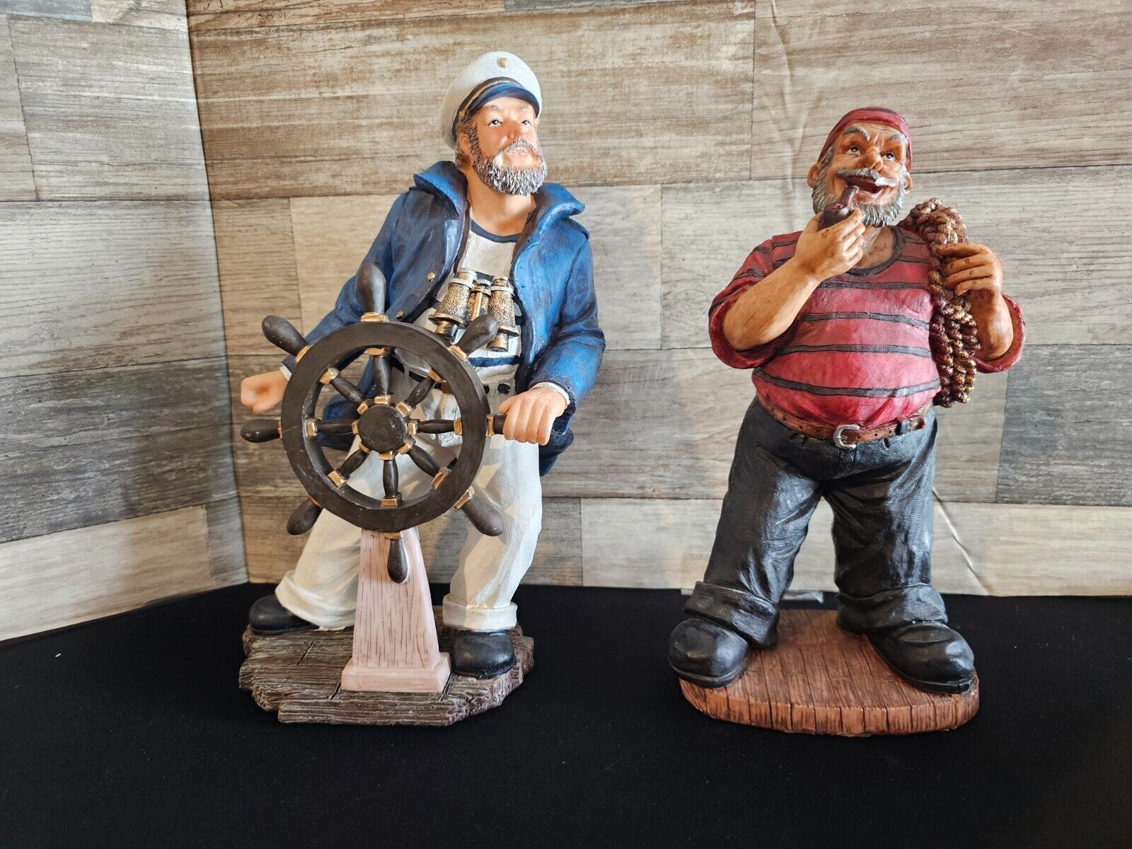 Primary image for Sea Captain & Sailor Resin Nautical Decor Figurines!