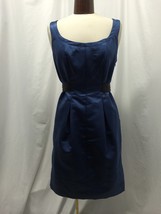 Max And Cleo Women&#39;s Dress Blue With Black Tie Size 10 NWT - £36.44 GBP