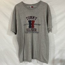 Tommy Hilfiger Logo T Shirt Mens Size Large Vintage Made in USA - £23.69 GBP