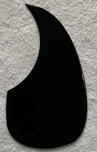 For Folk Acoustic Guitar Self Adhesive Pickguard Teardrop,Crystal Black - $9.00