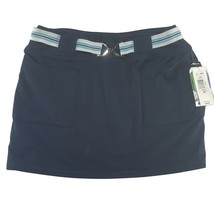 BNW BIANCA NYGARD WEEKEND Skirt over Short Cotton Women&#39;s Size L NEW - $35.99