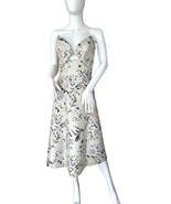 Zimmermann Dress Size 0 XS Floral Off White Cream Evening Gown - $3,456.55 MXN