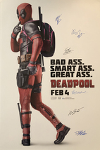 DEADPOOL SIGNED MOVIE POSTER - £143.85 GBP