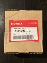NEW Genuine HONDA Carburetor GX100U 16100-Z4E-S46 OEM (HDA 278B) - $84.99
