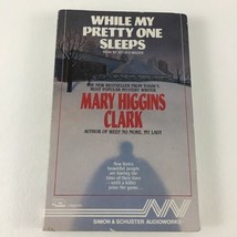 Mary Higgins Clark While My Pretty One Sleeps Book Tape Audio Cassette V... - £11.79 GBP