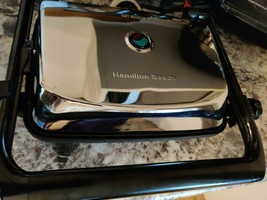 Hamilton Beach PANINI PRESS Sandwich Maker Indoor Grill Model 25460Z - £18.71 GBP