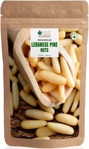 Organic Hut Lebanon Pine Nuts (Chilgoza) 200 Grams, Energy Booster - £34.17 GBP