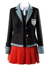 ZYHCOS Cosplay Costume High School Uniform Girls Red Skirt Suits Full Sets (X-Sm - £60.60 GBP