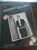 Goody-Goody Johnny Mercer Matt Malneck Russ Morgan Sheet Music - £68.94 GBP