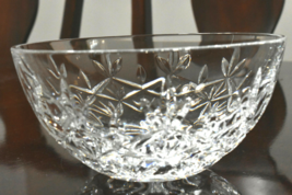Tiffany &amp; Co Lead Crystal Rare Pattern  6&quot; Bowl for Decor or Service - $90.72