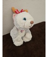 Hallmark Bell Girl Husky Dog Puppy Christmas Plush Stuffed Animal Grey W... - £14.41 GBP