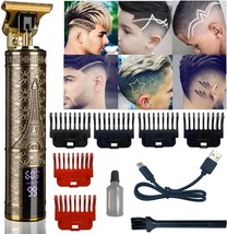 Hair Clippers for Men T-Blade Hair Trimmer with 3 Speed Adjustment LED D... - $23.99