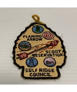Boy Scout Camp Patch Flaming Arrow Scout Reservation Gulf Ridge Council KG - €9,48 EUR