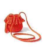 Crochet Bucket Bag - RHODE Dark Orange New w/ Tags - £11.51 GBP