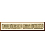 1974 Chippewa Lake Park Skee Ball Tickets, Chippewa Lake, Ohio/OH, Amuse... - €5,24 EUR