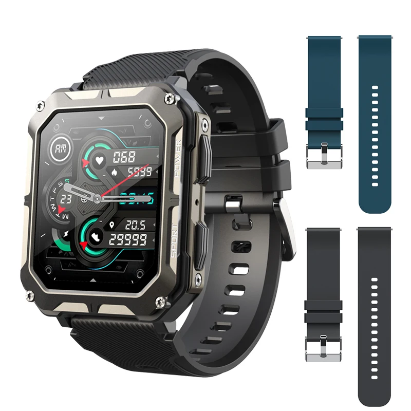 Smart watch IP68 Waterproof Women smartwatch for men Calculator Bluetoot... - £46.39 GBP