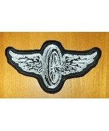 Sky Wheel - Biker - Iron On Patch       10826 - £4.44 GBP