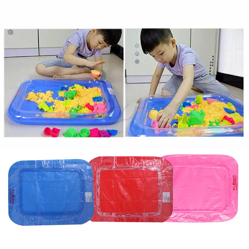 Inflatable Sand Tray Castle  Mobile Table Multi-function Sand Mold Plastic - £9.44 GBP+