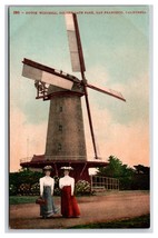 Windmill Golden Gate Park San Francisco California CA UNP DB Postcard XB3 - £3.17 GBP