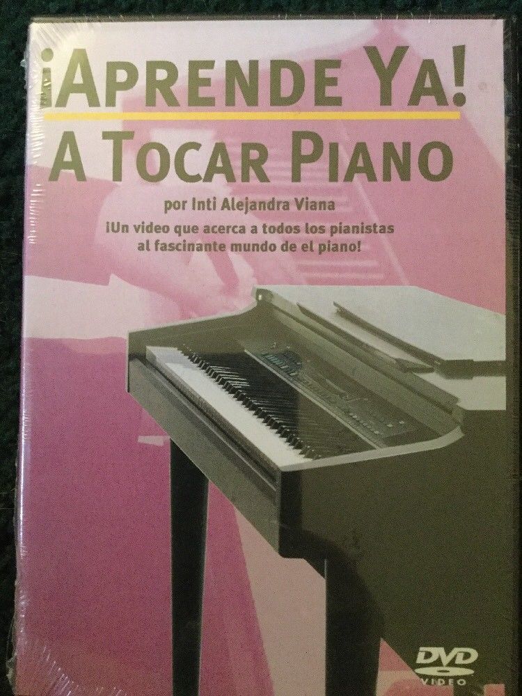 Aprenda Ya A Tocar Piano - Spanish Piano Method DVD - $13.25
