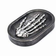 Resin Skeleton Hand Soap Dish Black 5.23x3.34 inch - $606.30 MXN