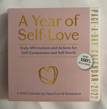 A Year of Self-Love Page-A-Day Calendar: Daily Affirmations  - £7.03 GBP