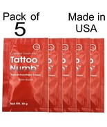 5 x 10g TattooNumb® Lidocaine Numbing Cream Pain Relief Anesthetic Skin ... - $560.03 MXN
