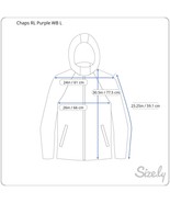 Vtg Chaps Ralph Lauren Mens Purple Windbreaker Jacket Hidden Hood 1/4 Zi... - £23.30 GBP